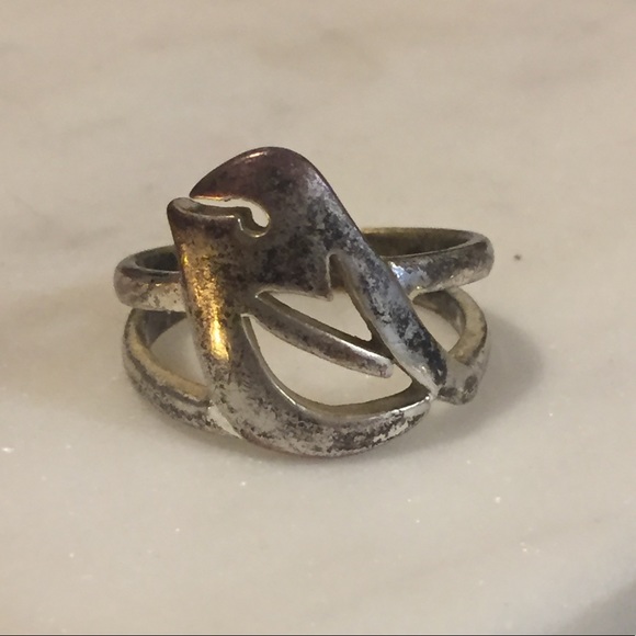 Fossil brand bird ring - Picture 1 of 4